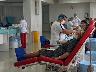 Волонтеры ПФР вновь стали донорами крови