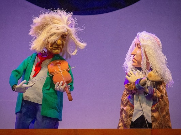 Театр кукол представляет премьеру «Моцарт и Сальери»