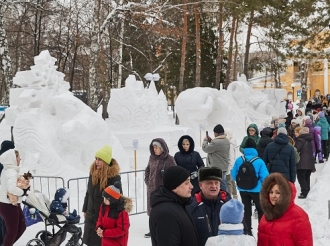 Подведены итоги фестиваля снежных скульптур