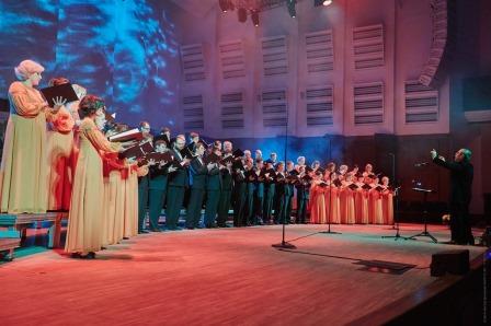 Камерный хор Новосибирской филармонии. Фото Виктор Дмитриев